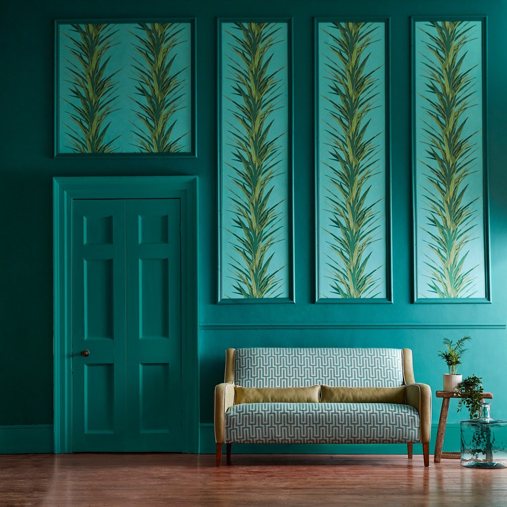 Yucca Wallpaper 216648 by Sanderson in Sky Green